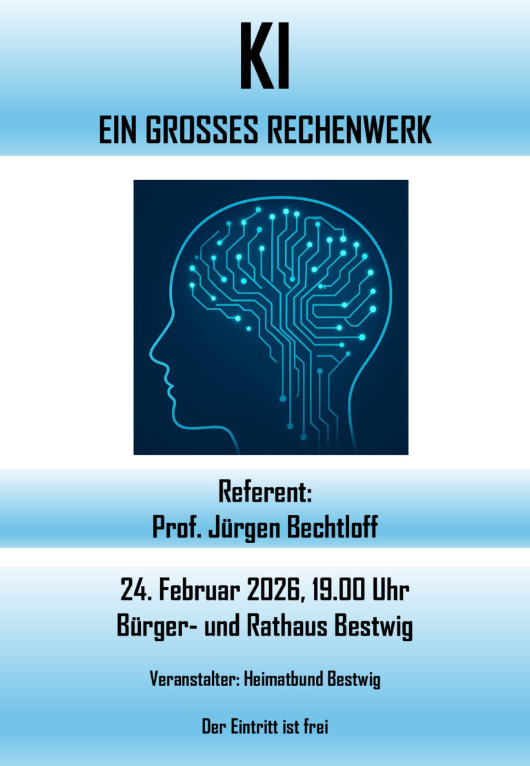 Weiß Plakat Din A 4 KI Ausstellung